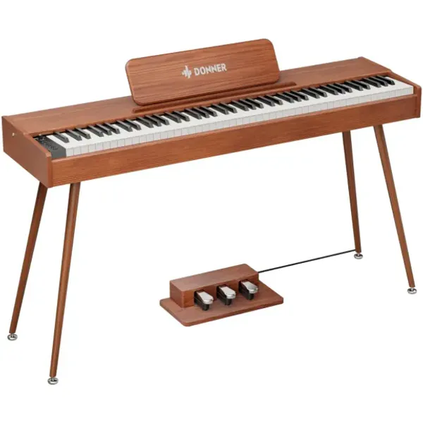 Hovedbilde DONNER DHP-200 Pro el-piano tre finish